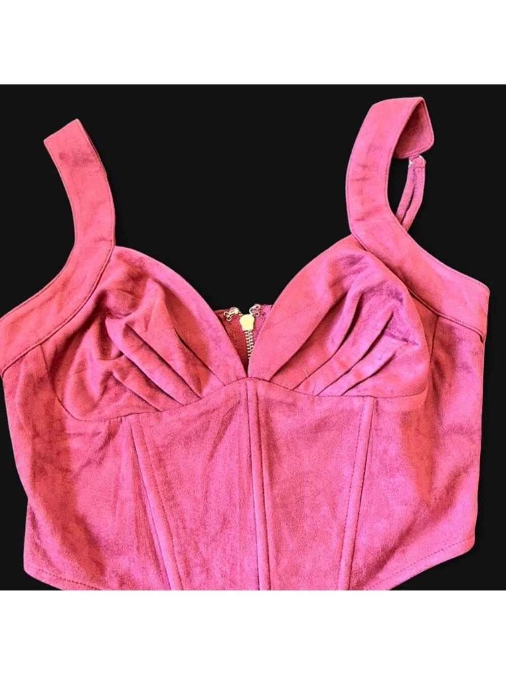 Lulus pink corset crop top Size M #corset #evening #crop #sexy #cute